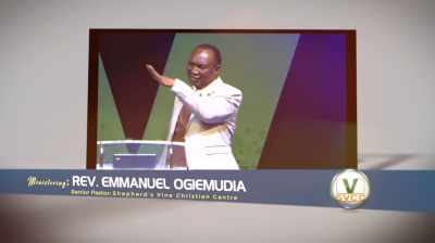 MAKING PROGRESS- REV. EMMANUEL OGIEMDUIA