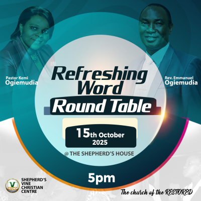 SVCC- REFRESHING WORD SERVICE- ROUNDTABLE- 15-10-2025