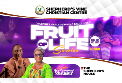 SVCC- FRUIT OF LIFE SERVICE- 01-12-2025
