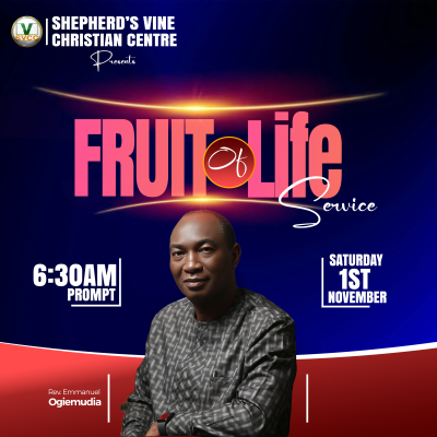 SVCC- FRUIT OF LIFE SERVICE- 1-11-2025