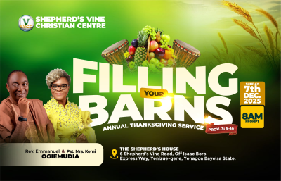 SVCC- FILLING YOUR BARNS- 7-12-2025