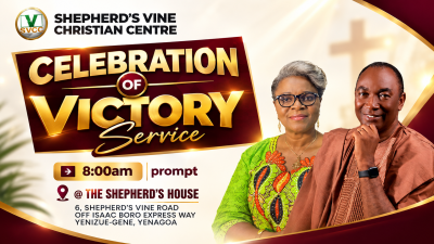 SVCC- CELEBRATION OF VICTORY SERVICE- 13TH SEPTEMBER 2026